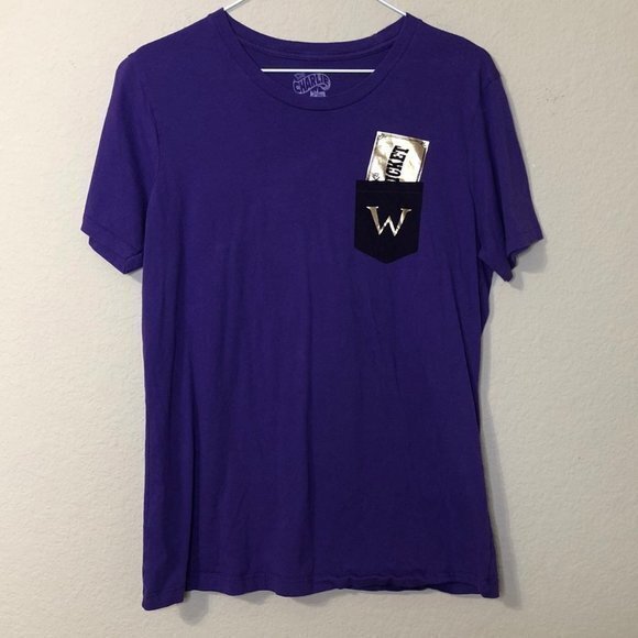 Charlie & Chocolate Factory Shirt Purple Broadway - Picture 1 of 4